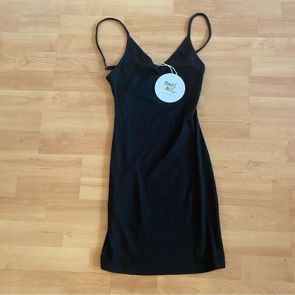 Princess Polly Gelina Mini Dress Black Sz US 4 NWT - Picture 7 of 9